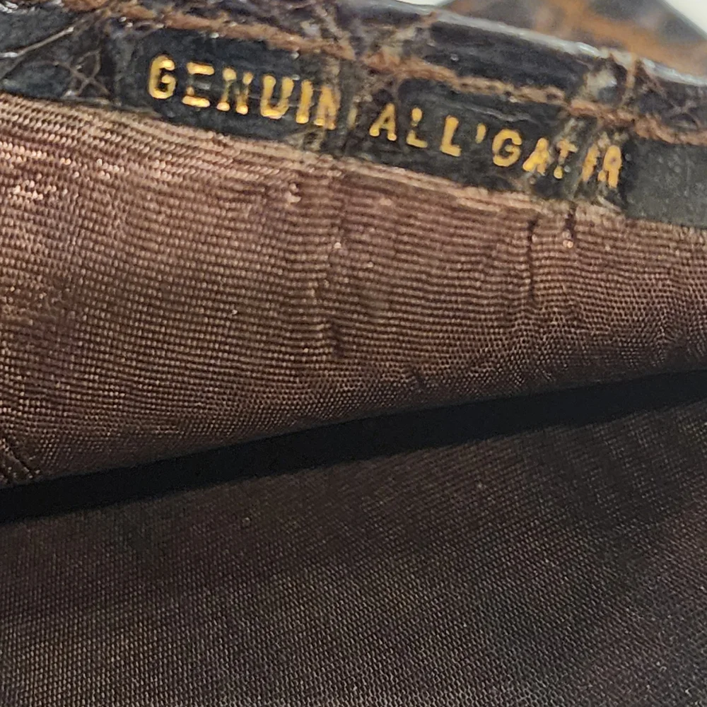 Vintage Genuine Alligator Wallet